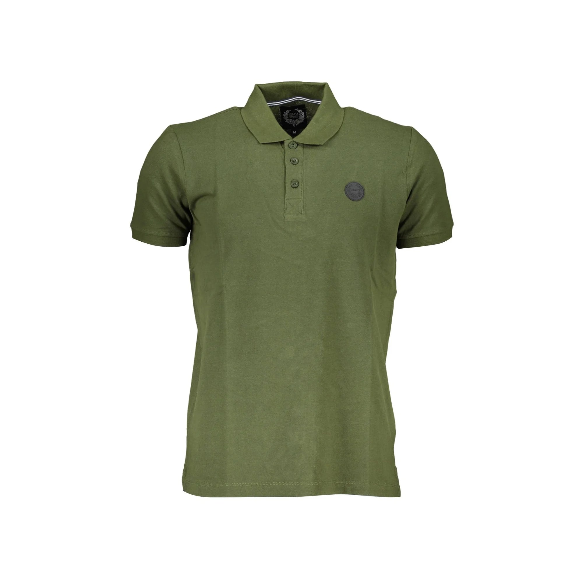 Gian Marco Venturi Polo Maniche Corte Uomo Verde Logo - foto prodotto